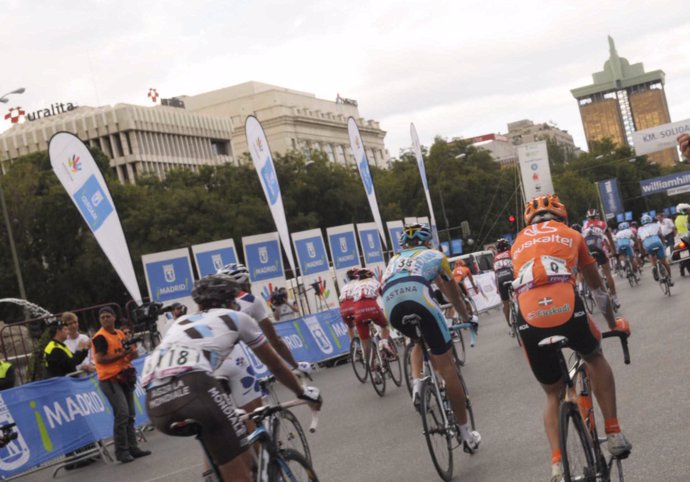 Vuelta Ciclista a España a su paso por Madrid