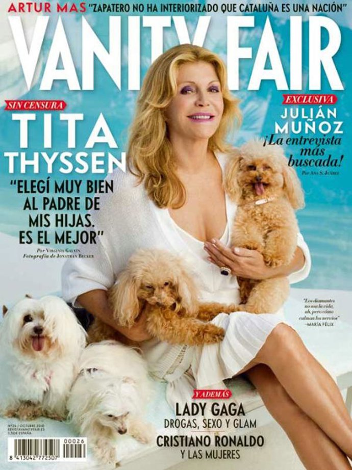 Carmen Cervera para 'Vanity Fair'