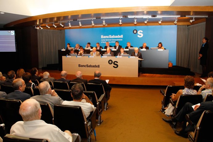 Junta de accionistas Banc Sabadell, 18 de septiembre