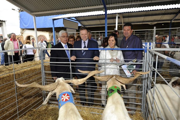 Iglesias ha inaugurado unas jornadas ganaderas en FEMOGA