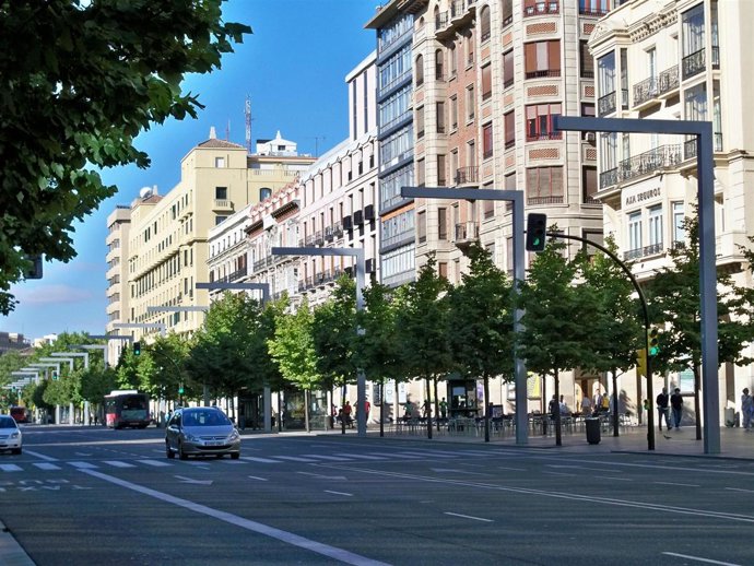 El Paseo de la Independencia se cortará este domingo al tráfico 