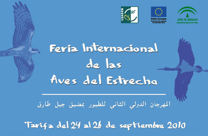 Cartel de la II Feria Internacional de las Aves del Estrecho