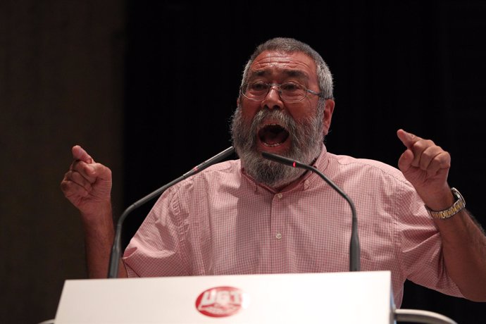 secretario general de la Unión General de Trabajadores (UGT), Cándido Méndez