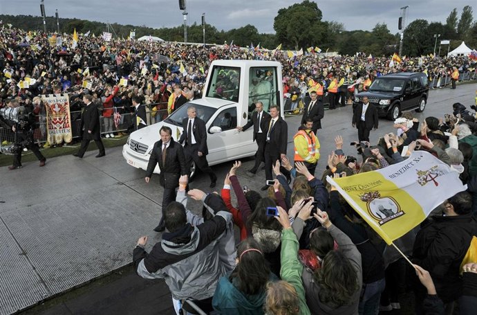 POPE-BRITAIN/ El Papa, Benedicto XVI