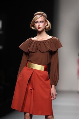 Modelo de Lemoniez en Cibeles Madrid Fashion Week