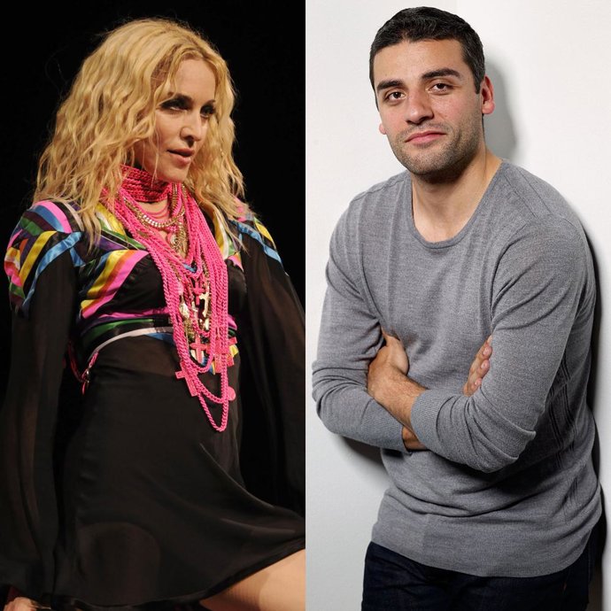 Madonna y el actor Óscar Isaac