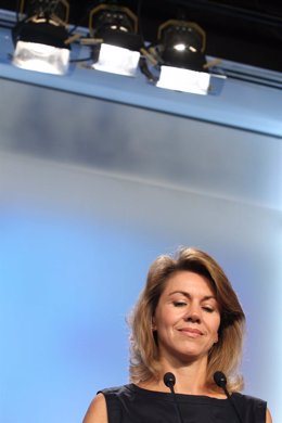 secretaria general del PP, María Dolores de Cospedal