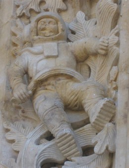 Astronauta de la catedrál de Salamanca