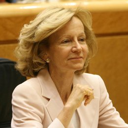 Elena Salgado en el Senado