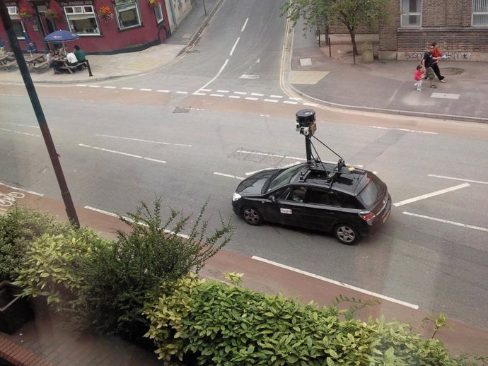 Coche de Google Street View