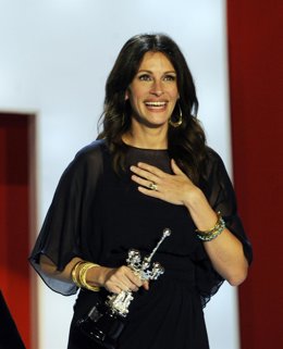 Julia Roberts recibe el Premio Donostia