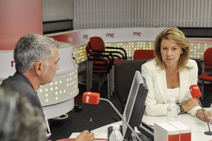 secretaria general del PP, Maria Dolores de Cospedal en RNE