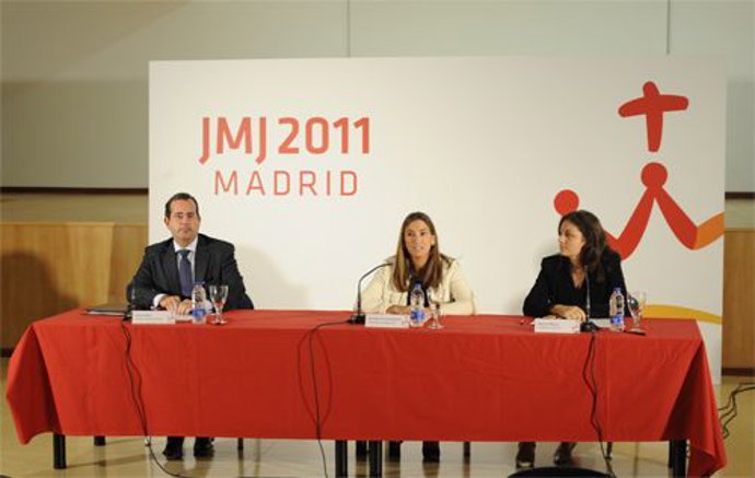 JMJ Javier Martí, Marieta Jaureguízar y María Galluzzi