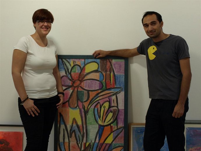 Presentación López, concejala de Cultura de Ceutí, y Torregar, coordinador de 'M