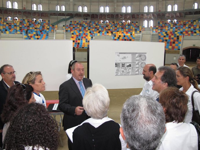 El Comité de los Juegos Mediterráneos en Tarraco Arena Plaça