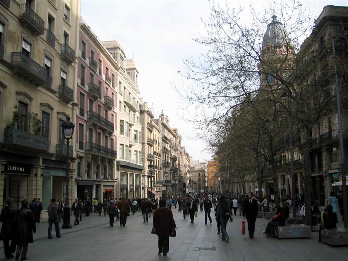Calle Portal de l'Angel (Barcelona)
