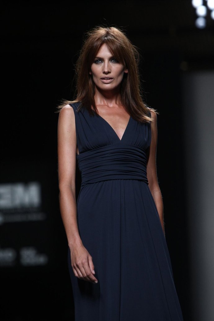 Modelo de Roberto Torretta en Cibeles Madrid Fashion Week