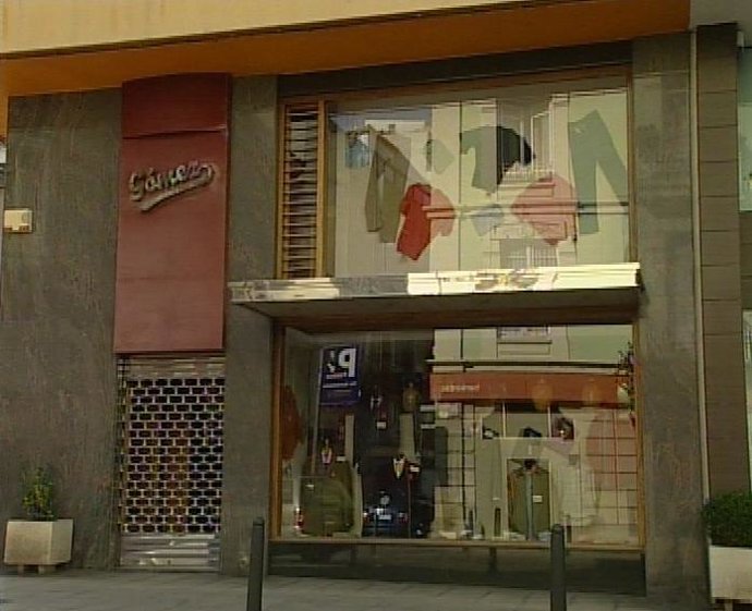 Comercio donde tuvo lugar la agresión