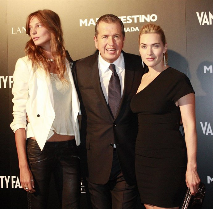 Mario Testino en la presentación de 'Todo o Nada'