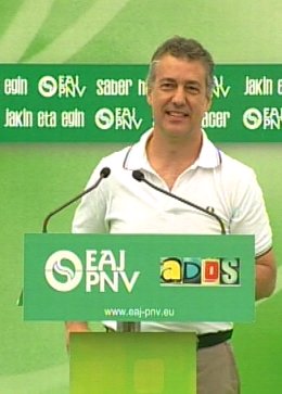 El presidente del EBB del PNV, Iñigo Urkullu.