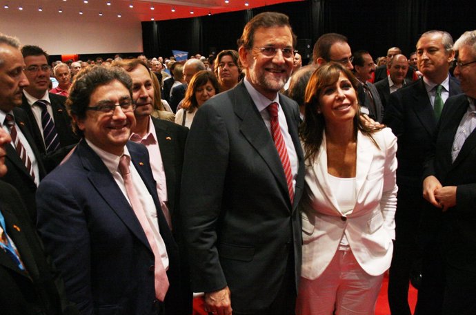 M.Rajoy y A.Sánchez Camacho en Lloret de Mar (Girona)