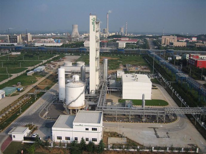 Air Products suministra gas 'on-site' a la química Wison en Nanjing, China
