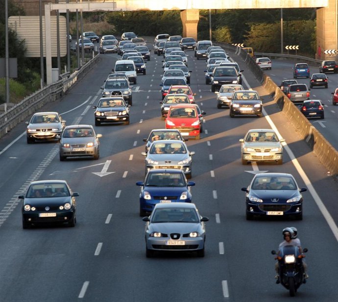 Retenciones en la carretera de Sevilla