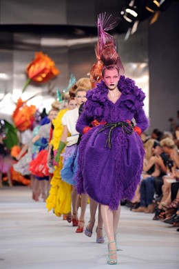Desfile de la campaña Otoño Invierno 2010/11 de Christian Dior en Paris 
