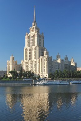 El hotel 'Radisson Royal' de Moscú (Rusia)