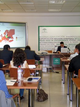 Momento de las jornadas sobre franquicias