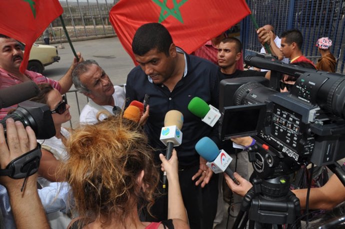 El presidente de la Asociación Gran Derechos Humanos del Rif de Marruecos y la C