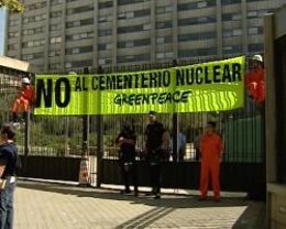 Un momento de la protesta