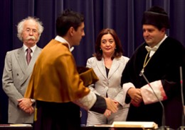 Mar Moreno preside la inauguración del curso universitario en Huelva