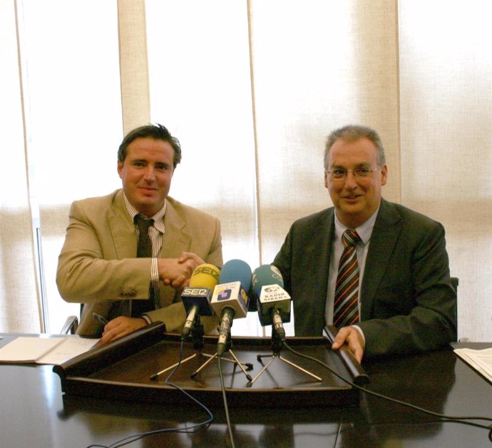 Herick Campos y Agustín Navarro en Benidorm
