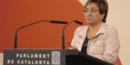 La portavoz del PP en el Parlament, Dolors Montserrat.