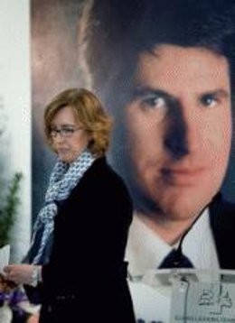 Ana Iríbar, viuda de Gregorio Ordóñez