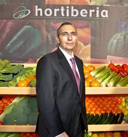 El director general de Hortiberia, Fermín Sánchez Navarro