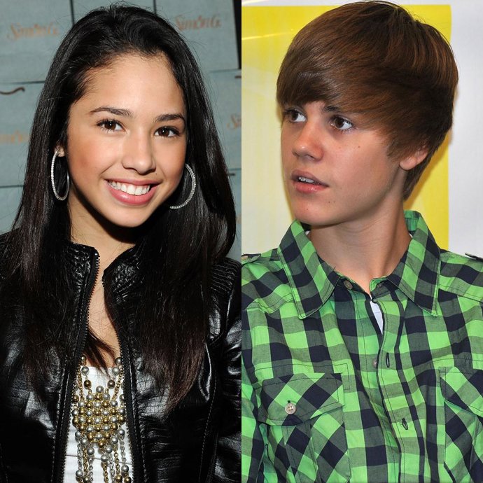Jasmine Villegas y Justin Bieber