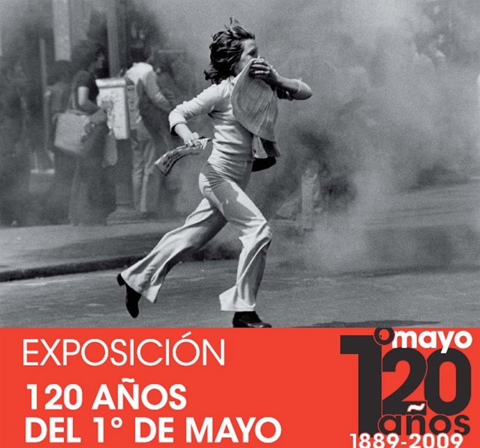 Exposición '120 años del primero de mayo'