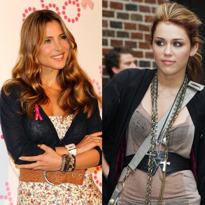 Montaje Miley Cyrus Elsa Pataky