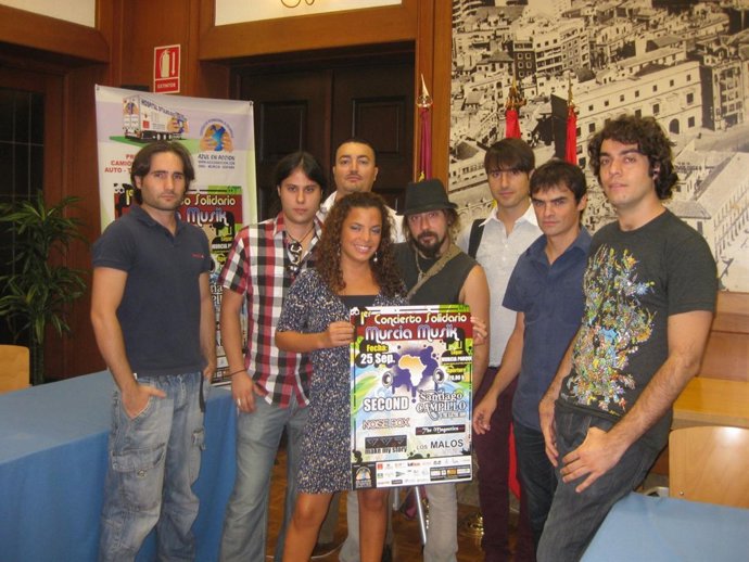 Algunos grupos que participan en el concierto organizado por la Concejalía de Em