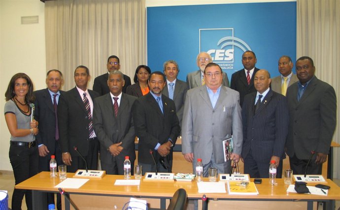 Visita de una delegación del Consejo Nacional de Cooperativas de República Domin