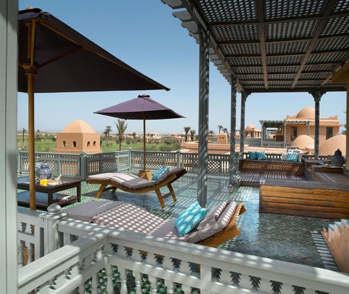 Vista de una de las villas del complejo hotelero 'Le secret garden'