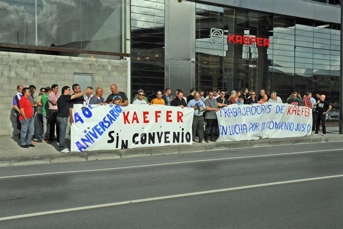 Movilización de los trabajadores