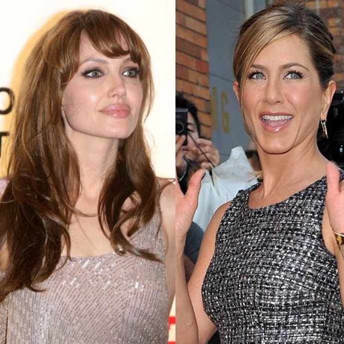 Angelina Jolie y Jennifer Aniston