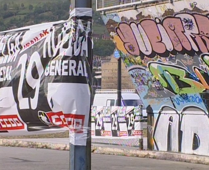 Carteles de CCOO sobre la huelga general del 29 de septiembre Min Oro