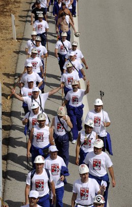 Marcha de mineros