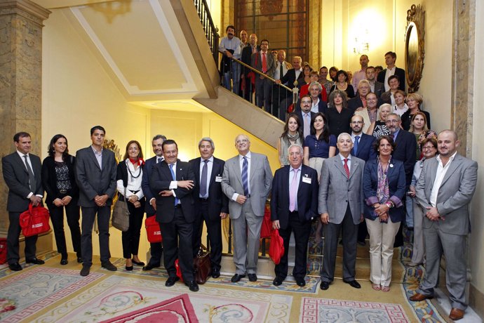 El Ayuntamiento de Pamplona recibe a profesionales de la restauración del patrim