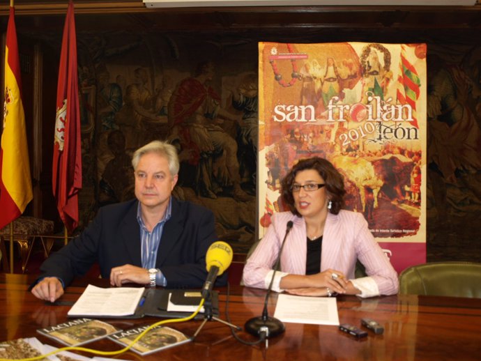 Presentación de las fiestas de San Froilán en León