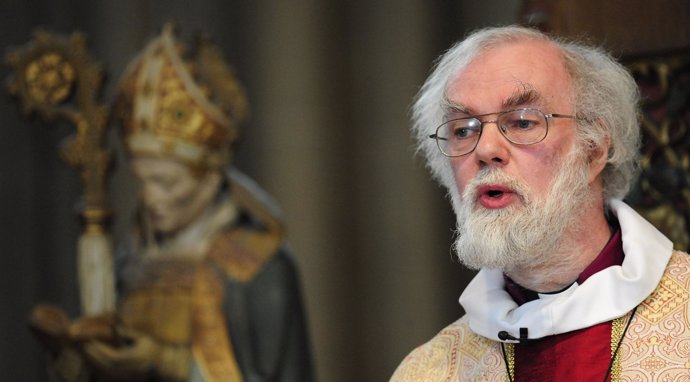  El arzobispo de Canterbury, Rowan Williams 